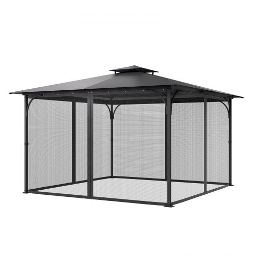 Replacement net for pavilions, net for 3.5x3.5x2.1m patio, net only | EU
