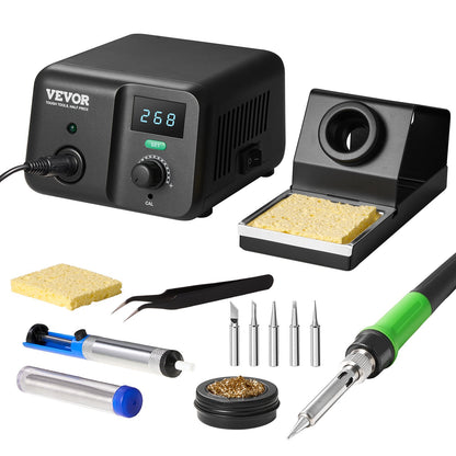 Soldering Iron Station 70W LCD Display Soldering Station Kit 122°F-932°F