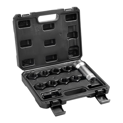 10ST axel Spindel Gänga Chaser Set Metrisk M20 M22 M24 UNF 13/16" 3/4