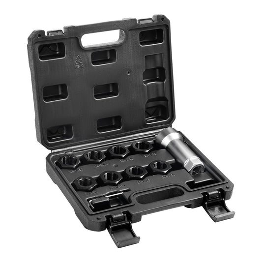 10ST axel Spindel Gänga Chaser Set Metrisk M20 M22 M24 UNF 13/16" 3/4