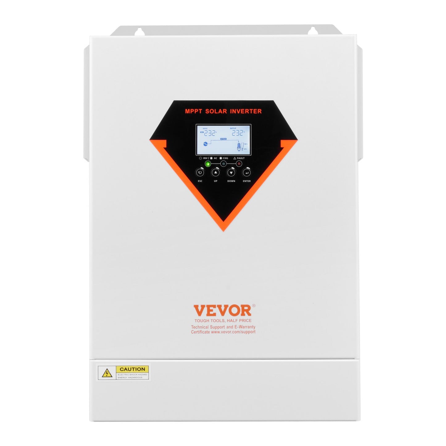 Hybrid Solar Inverter Laddare 6000W 220/230V WIFI Inbyggd 120A MPPT Controller