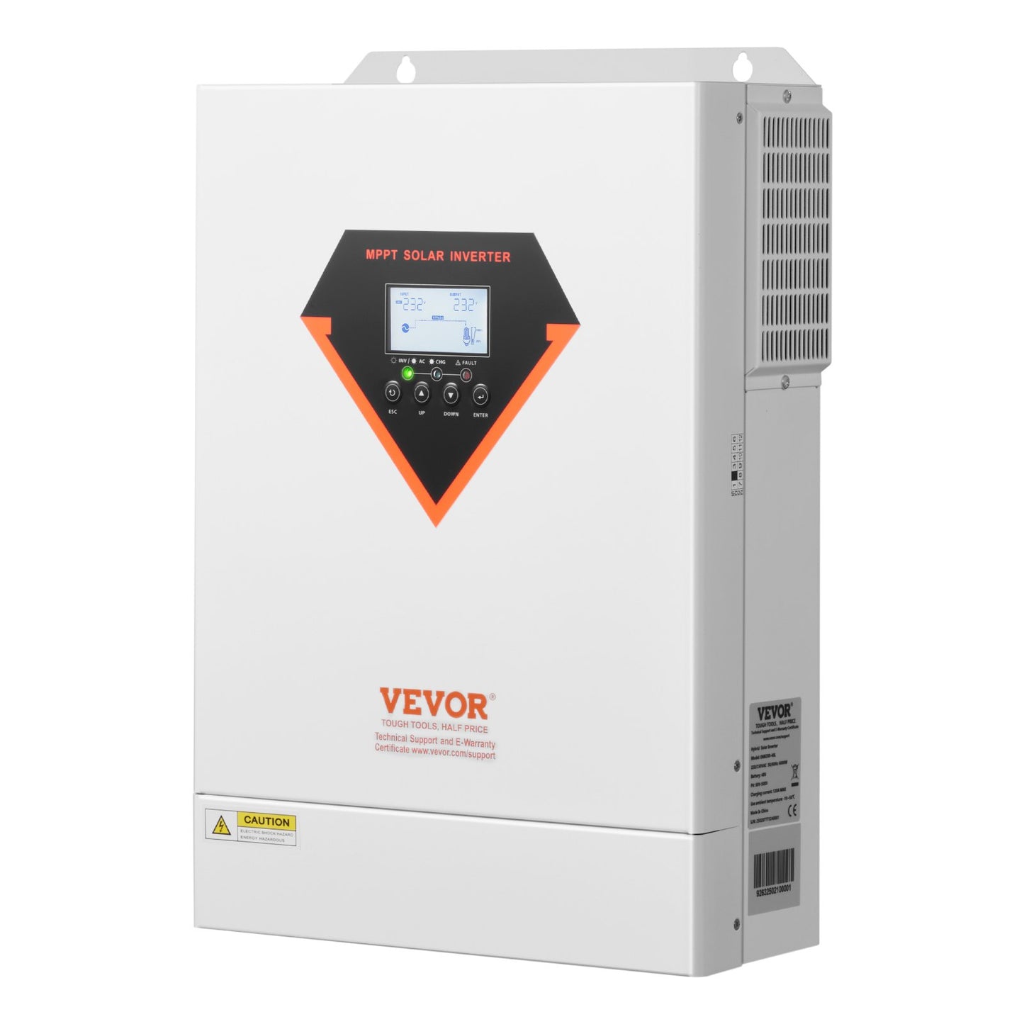 Hybrid Solar Inverter Laddare 6000W 220/230V WIFI Inbyggd 120A MPPT Controller