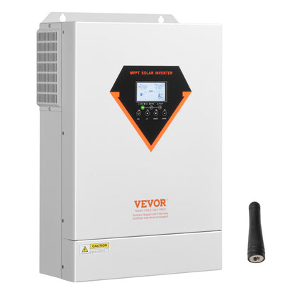 Hybrid Solar Inverter Laddare 6000W 220/230V WIFI Inbyggd 120A MPPT Controller