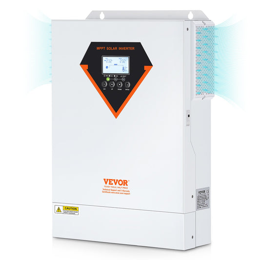 Hybrid-Solarwechselrichter-Ladegerät 5500 W 230 V mit 100 A MPPT-Solarregler