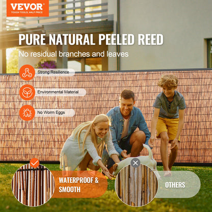 2-pack vassstaket Landscaping Privacy Blind stängselskärm 16,4' x 4'