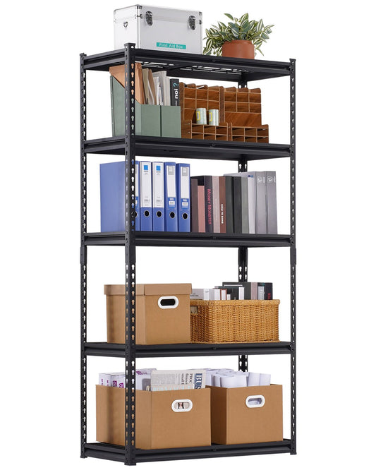 Storage Shelves 5-Tier Adjustable Heavy Duty Garage Shelf 2000 lbs