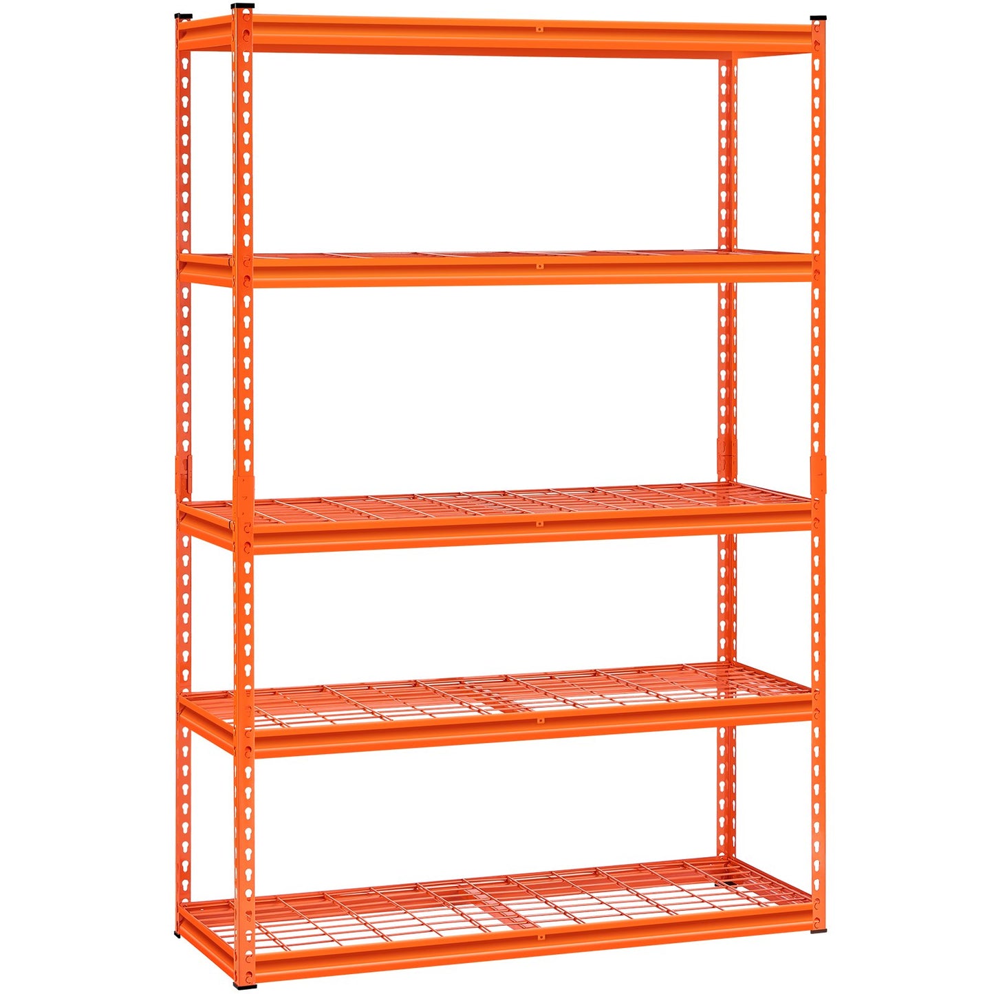 Förvaringshyllor 5-vånings Justerbar Heavy Duty Garagehylla 2500 lbs