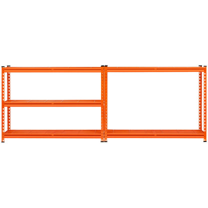 Förvaringshyllor 5-vånings Justerbar Heavy Duty Garagehylla 2500 lbs