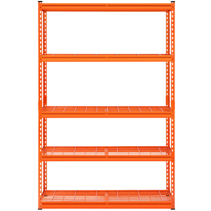 Förvaringshyllor 5-vånings Justerbar Heavy Duty Garagehylla 2500 lbs