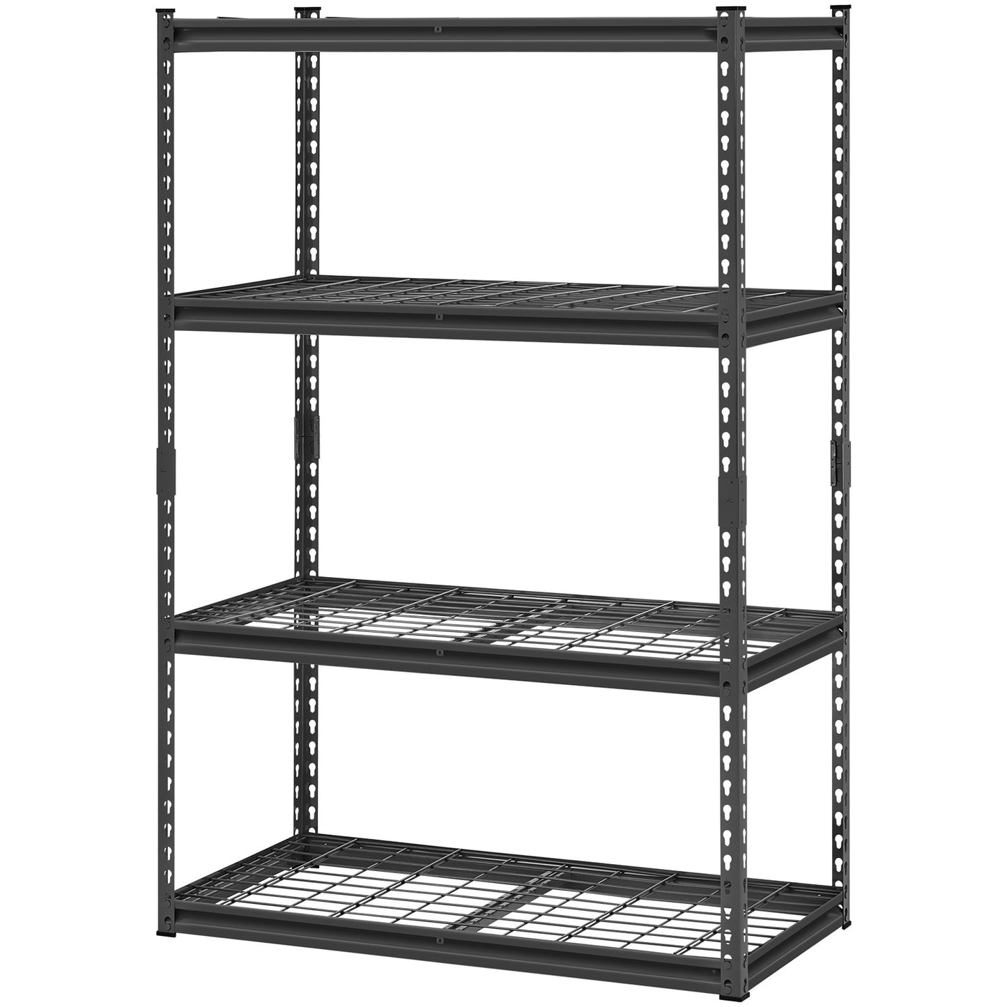 Storage Shelves 4-Tier Adjustable Heavy Duty Garage Shelf 2400 lbs