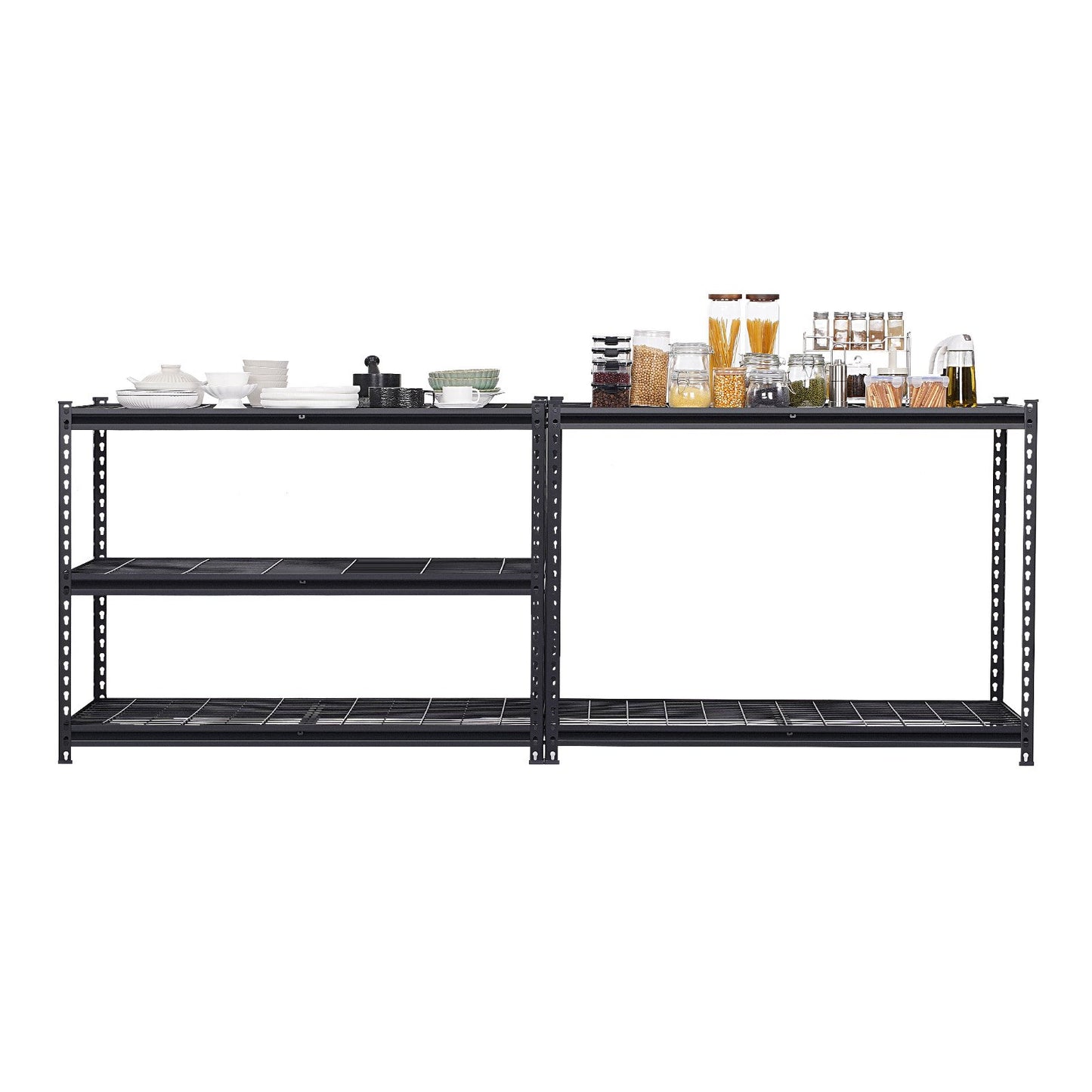 Förvaringshyllor 5-vånings Justerbar Heavy Duty Garagehylla 3000 lbs