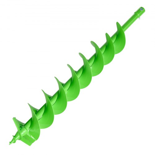 Auger Drill 3.94 x 31.1 Inch Soil Spiral Post Hole Digger Planting Tool