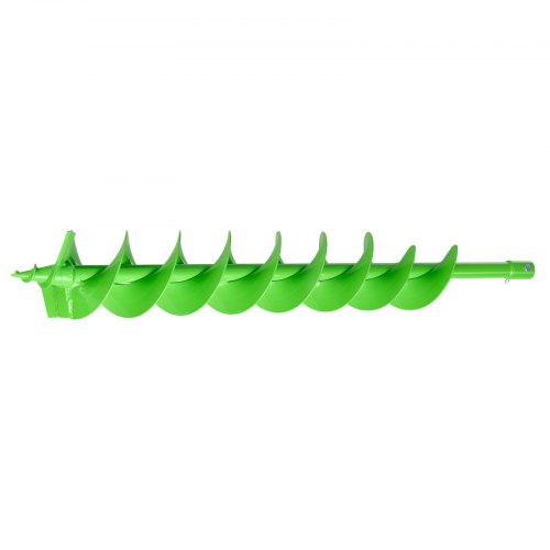 Auger Drill 3.94 x 31.1 Inch Soil Spiral Post Hole Digger Planting Tool