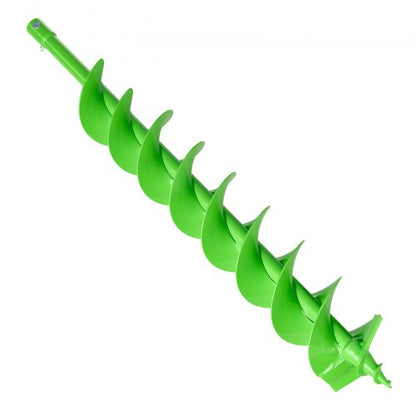 Auger Drill 3.94 x 31.1 Inch Soil Spiral Post Hole Digger Planting Tool