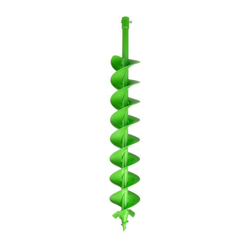 Auger Drill 3.94 x 31.1 Inch Soil Spiral Post Hole Digger Planting Tool