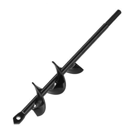Auger Drill 1.57 x 8.67 Inch Soil Spiral Post Hole Digger Planting Tool