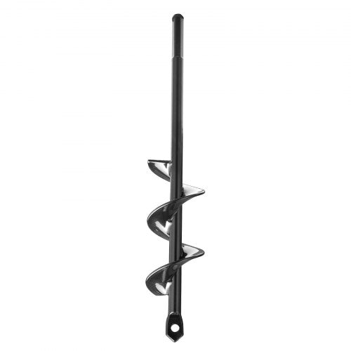 Auger Drill 1.57 x 8.67 Inch Soil Spiral Post Hole Digger Planting Tool