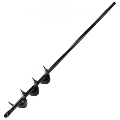 Auger Drill 1.57 x 16.5 Inch Soil Spiral Post Hole Digger Planting Tool