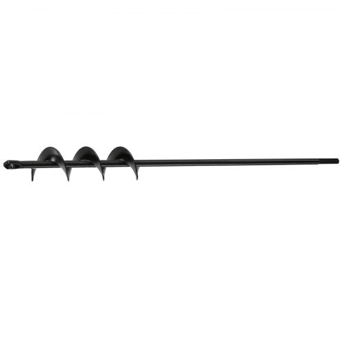 Auger Drill 1.57 x 16.5 Inch Soil Spiral Post Hole Digger Planting Tool