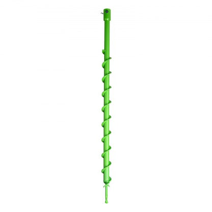 Erdbohrer 1,57 x 31,1 Zoll Erdspirale Pfostenlochgräber Pflanzwerkzeug
