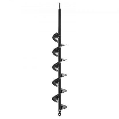 Auger Drill 3.15 x 23.6 Inch Soil Spiral Post Hole Digger Planting Tool