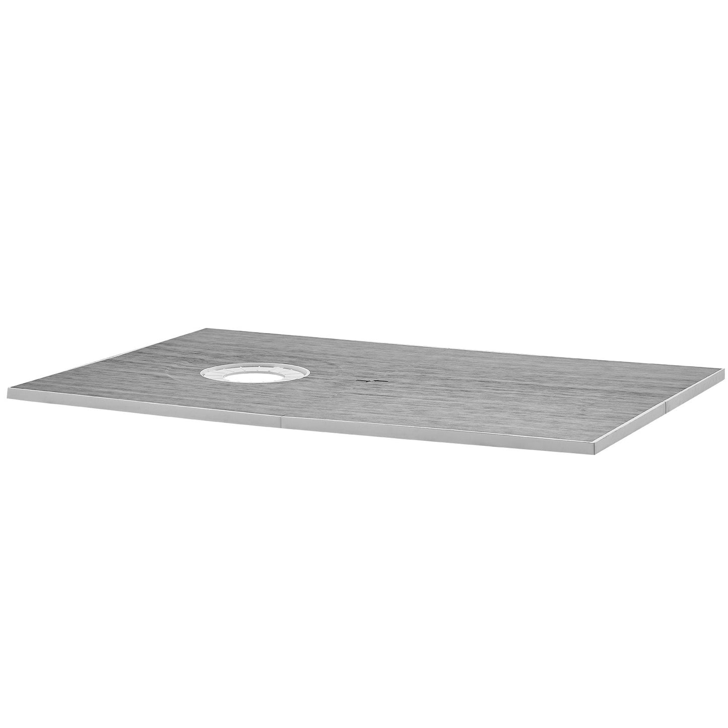 Shower edge kit, 1524x965 mm shower tray kit with 160 mm offset drain, lightweight EPS shower installation kits with 2 waterproof cloths, shower tray tilt rods Suitable for bathrooms
