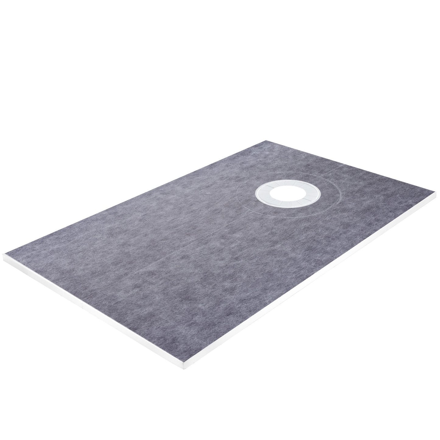 Waterproofing Shower Kit Shower Kit Bricka 38''x60'' med Offset Drain ABS