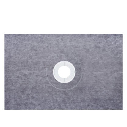 Waterproofing Shower Kit Shower Kit Bricka 38''x60'' med centralt avlopp PVC