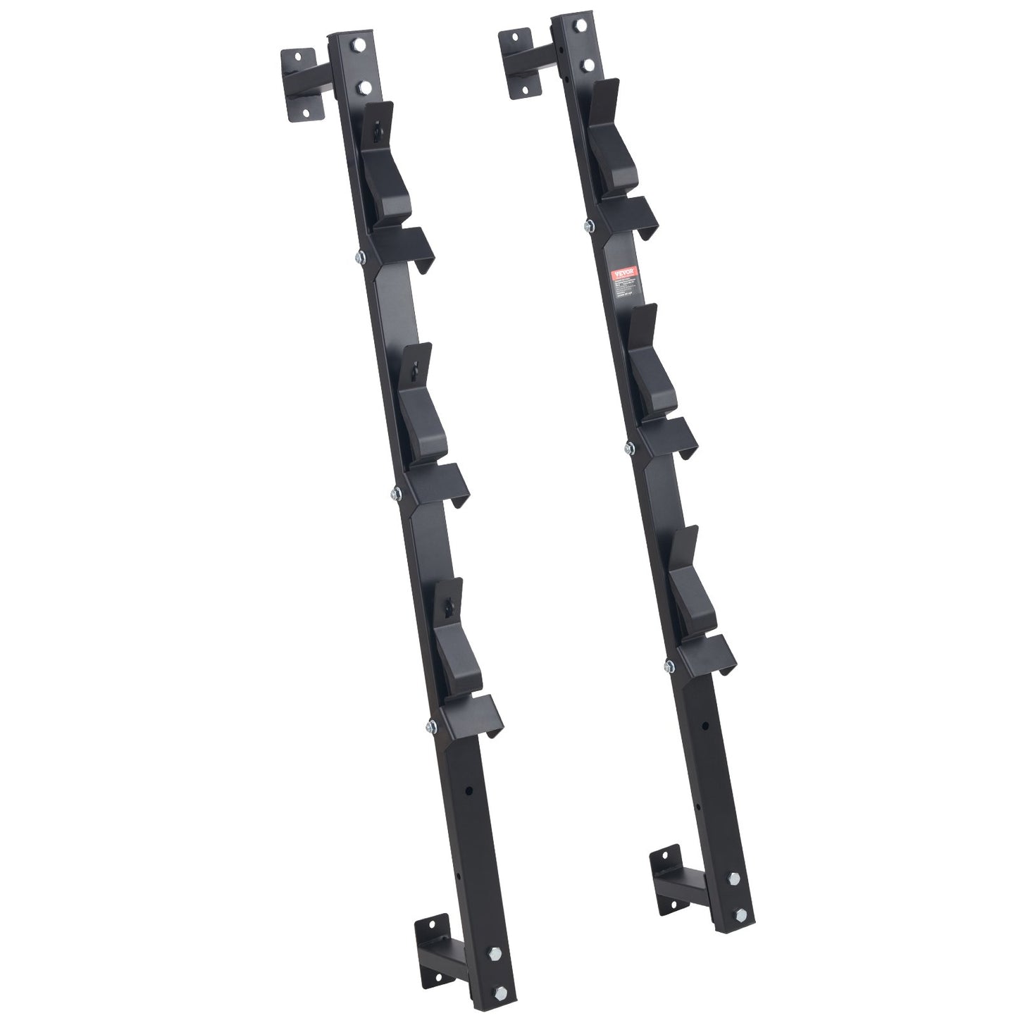 Trimmerställ, 3-places Weeder Trimmer Rack, Trimhållare Trailer Rack med zinklegering lösenordslås, väggmonterad eller monterad på sluten trailer Landskap Weed Eater, par