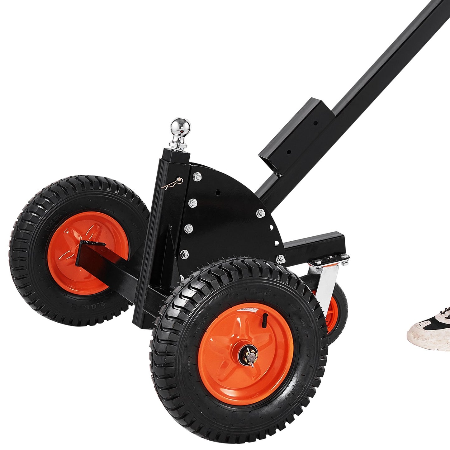 1500lbs 2-in-1 Trailer Dolly 22 and 26 in Adjustable Height 2-inch Ball with Wheels