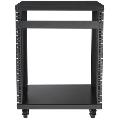 12U AV Rack Stativ 500 lbs Kapacitet Nätverk Stereo Recording Studio Rack