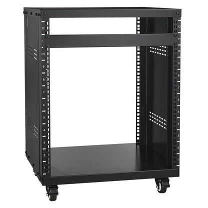 12U AV Rack Stativ 500 lbs Kapacitet Nätverk Stereo Recording Studio Rack