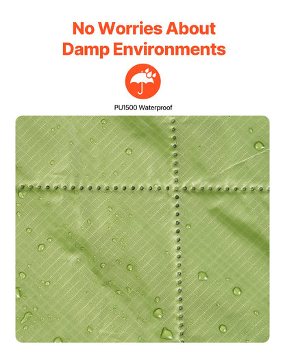 Campingfilt 82" x 55" Warm Stadium Filt 330GSM Outdoor Travel