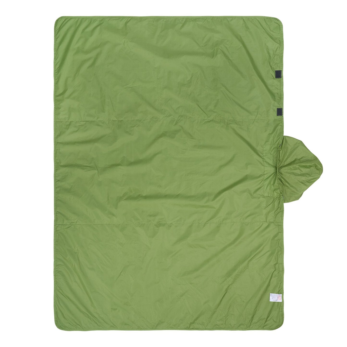 Campingfilt 79" x 59" Bärbar varm stadionfilt utomhus ljusgrön