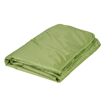 Campingfilt 79" x 59" Bärbar varm stadionfilt utomhus ljusgrön