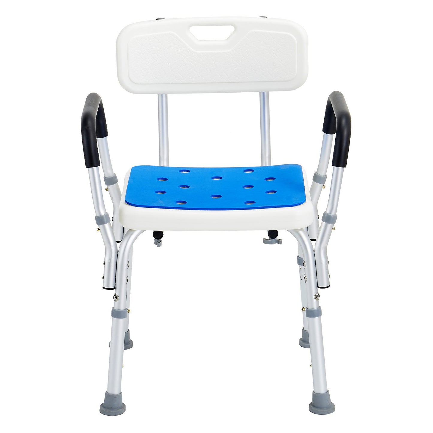 400lbs Shower Chair Bath Stool Seat Height Adjustable for Bathtub Shower