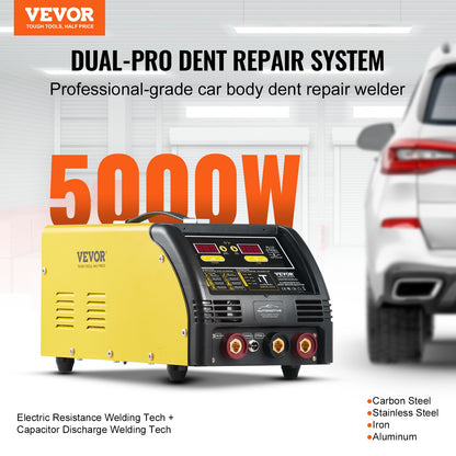Dual Pro Stud Welder Professional 5KW Welder for Steel and Aluminum Panels