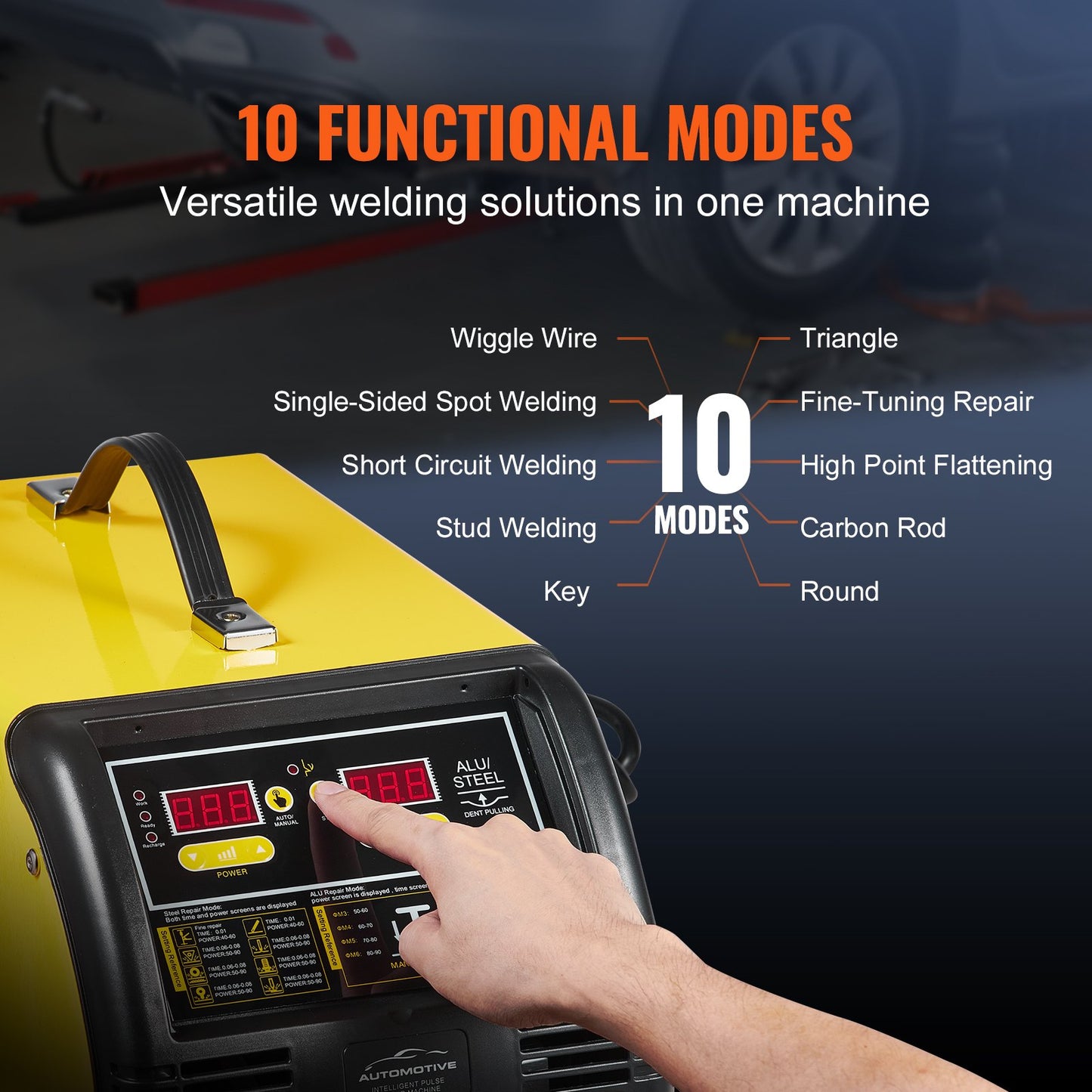 Dual Pro Stud Welder Professional 5KW Welder for Steel and Aluminum Panels