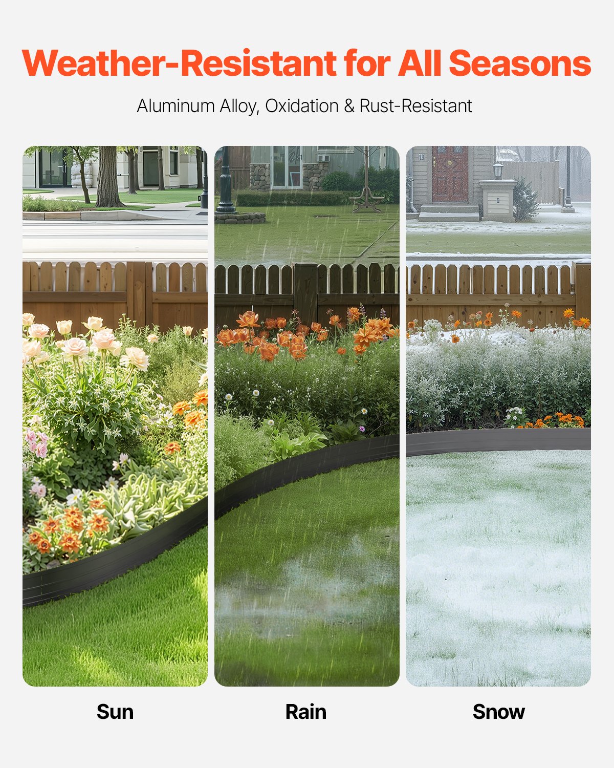 Metal Landscape Edging 10pack 60in Rust Resistant Bendable for Garden Yard