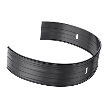 Metal Landscape Edging 8-Pack 72 Inch Rust Resistant Bendable for Garden Yard