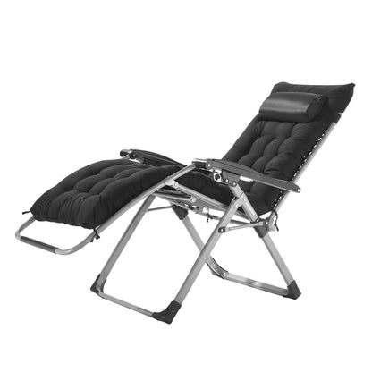 Zero Gravity Chair 26" Zero Gravity Recliner Lounge Chair inomhus och utomhus