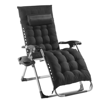 Zero Gravity Chair 26" Zero Gravity Recliner Lounge Chair inomhus och utomhus