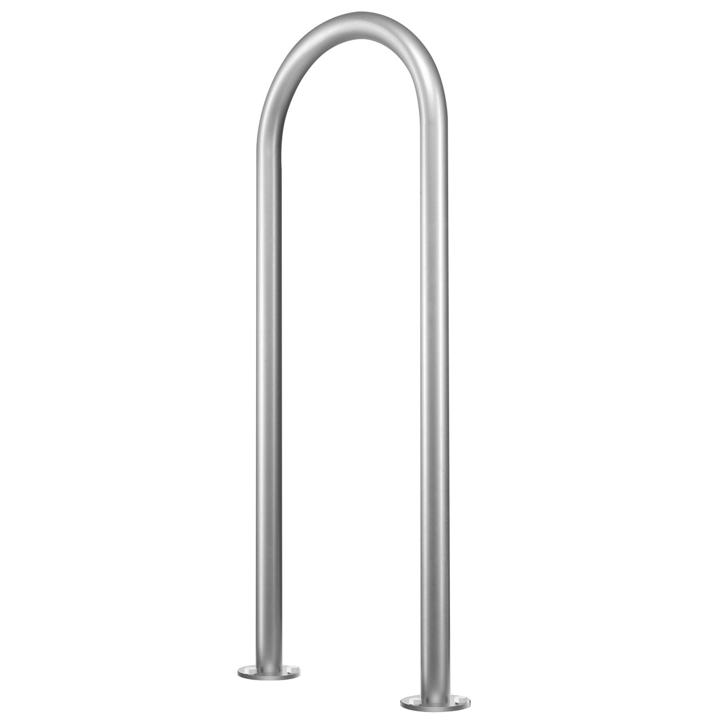 Pool Handrail 36 x 13 inch Aluminum with Base Plate for Indoor/Outdoor