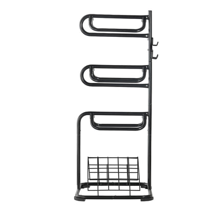Freestanding Saddle Rack 3-Tier English and Western Saddle Rack