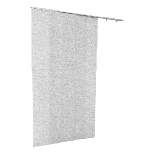 Flächenvorhang Rollo Rollo Rolloschienen 116cm bis 218cm B ablängbar grau