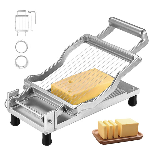 Ostskärare med Wire Cheeser Smörskärning 0,39" & 0,78" ostskärare