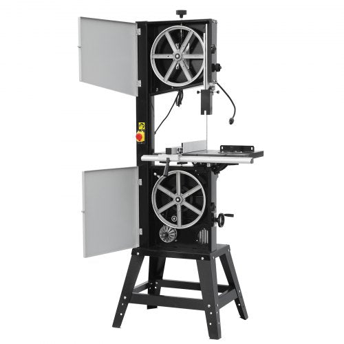 Woodworking Band Saw 13.39 inch Bench Band Saw 440-846 RPM 1100 W 1 1/2 HP | EU