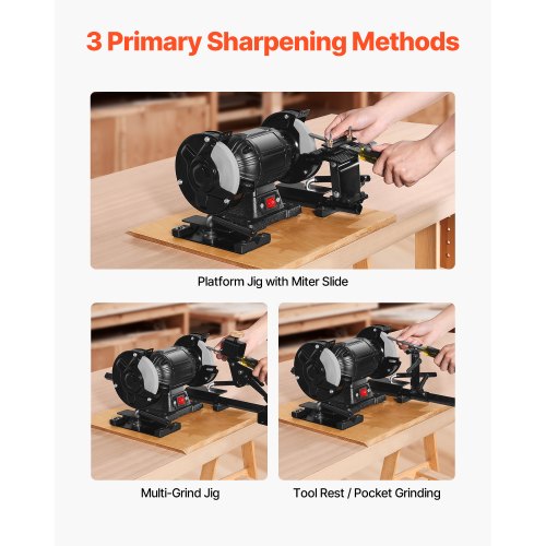 Pro Grind slipsystem multislipjigg för 6" och 8" bänkslip