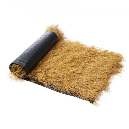 Thatch Grass Roof Roll 1.6 x 19.7 ft. Tiki Hut Bar Skirt Roof Party Decor