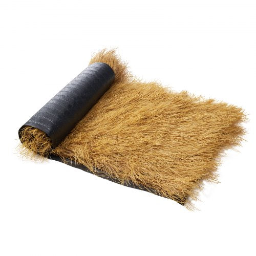 Thatch Grass Roof Roll 1.6 x 19.7 ft. Tiki Hut Bar Skirt Roof Party Decor
